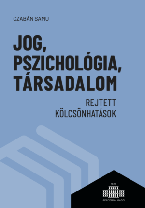 Jog, pszichológia, társadalom